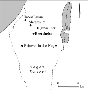 negev map